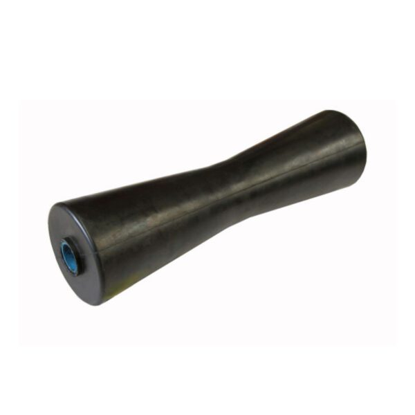 "300mm Black Curved Keel Roller for Trailers - Trailparts"