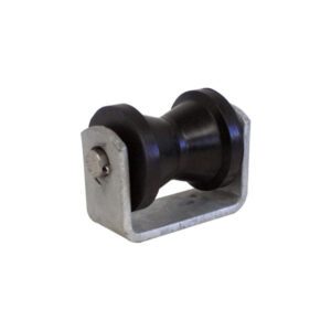 "75mm Galvanized Bracket Keel Roller Assembly | Trailparts"