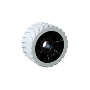 "Trailparts 130mm Wobble Roller with Wide Bush - Black/Grey"