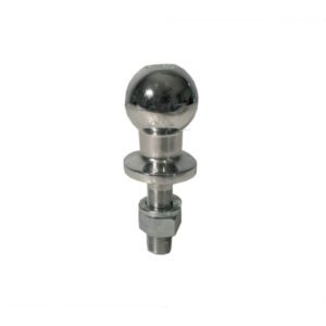 "2000Kg Chrome Trailparts Towball 1 7/8" X 3/4" Long Shank - Durable & Reliable Towball for Trailers"