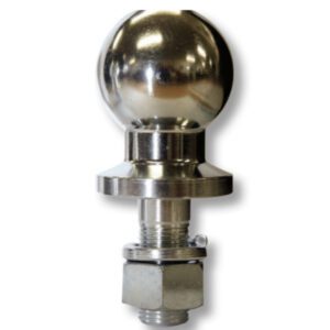 "1-7/8" Chrome or Zinc Plated Towballs for CM Trailers - Get Yours Now!"