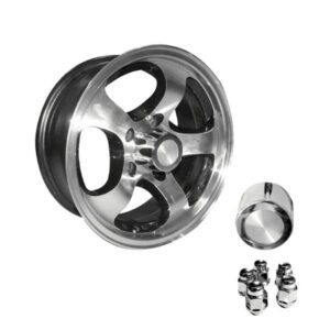 14 Inch Alloy Wheel 5 Spoke 1000Kg Cm Trailers | Durable & Lightweight