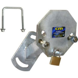 "Galvanized Construction Spare Wheel Mount for CM Trailers - Durable & Reliable"