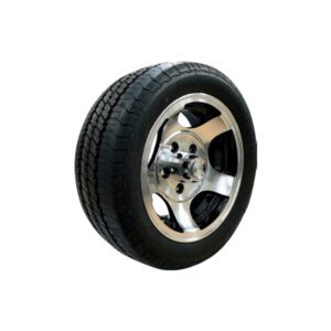 "13x5.5" Alloy Wheel Assy 195 Low Profile Tyre | CM Trailers | High Quality & Durable