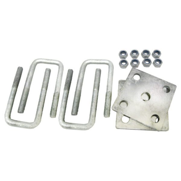 "Round Axle U Bolt Kit for CM Trailers | Durable & Reliable Springs"