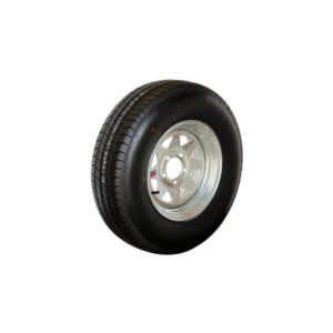 "205/75 R14 Galvanized Trailparts Rim/Tyre Assembly - 5 X 4 1/2" - 1030Kg Capacity"