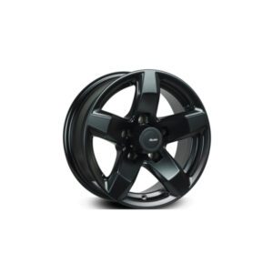 13 x 5 XENITH BLACK Alloy Rim - Trailparts X3945 - Enhance Your Vehicle's Look & Performance"