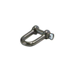 "12mm Stainless Steel Dee Shackle - Trailparts for Maximum Durability"