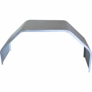 "Steel Folded Mudguard with Rolled Edge Zinctec for Single Axle CM Trailers"