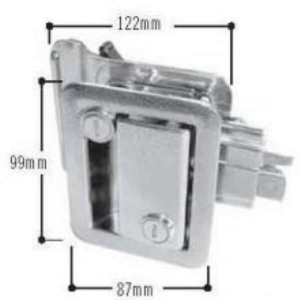 "Secure Your Trailer with Cm Trailers Trailer Travel Latch Deadbolt"