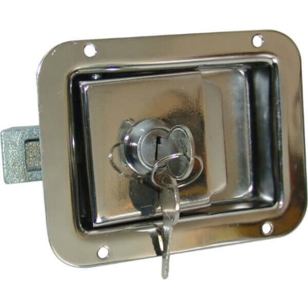 "Secure Your Cargo with Cm Trailers Recessed Flush Lock"