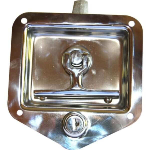 "Secure Your Cargo with Cm Trailers Drop-T Flush Lock"