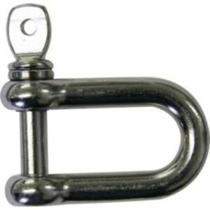 "2 Ton 10mm Stainless Shackle with Anti Loss Pin | CM Trailers"