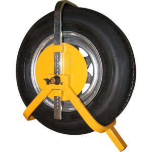 "Secure Your Trailer with Cm Trailers Anti-Theft Wheel Lock"