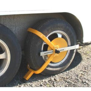 "Secure Your Trailer with Cm Trailers Anti-Theft Wheel Lock"