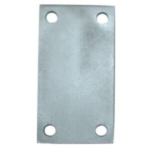 "Galvanized U-Bolt Plate 43x50mm to 43x102mm | CM Trailers"