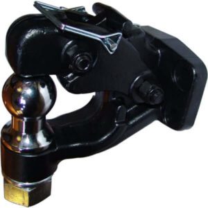 "Heavy-Duty Cm Trailers Pintle Hook & 1 7/8 Towball - Perfect for Towing!"