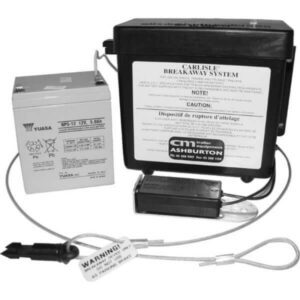 "5Amp Battery & Breakaway Kit for Cm Trailers: Get Maximum Safety & Reliability"