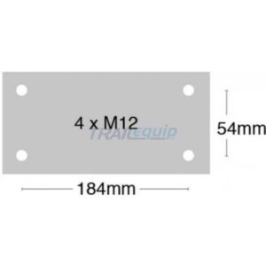 "Trailparts 3500 Kg Electric Coupling with Handbrake 1 7/8" - Buy Now!