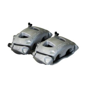 "Trailparts Patriot Twin Pot Hyd Caliper with Dacromet Finish & Pads - Get Ready for the Trail!"