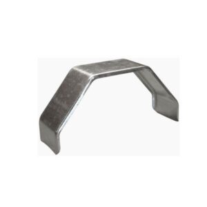 "Trailparts Mudguards (Pair) 230 X 740 Mm, Folded Zinc Plated - Durable & Reliable Protection for Your Bike"