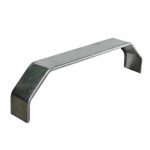 "Trailparts Mudguards (Pair) 235 X 1500 Mm - Folded Zinc Plated - Durable & Stylish Protection"