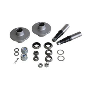 "1500Kg/Pair Trailparts Hub Stub Set - 5 x 7/16 Blank - Enhance Your Off-Road Experience!"