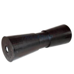 "Trailparts Keel Roller Mk11 Black: Durable and Reliable Boat Trailer Roller"