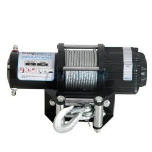 "Trailparts Trailmaxx Premium 4000Lb ATV Winch with Remote - Get Ready for Your Next Adventure!"