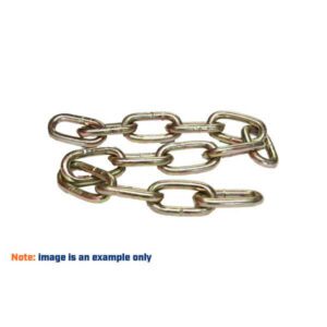 "10m Length Trailparts Rated Safety Chain - Maximum Security & Safety for Your Trail!"