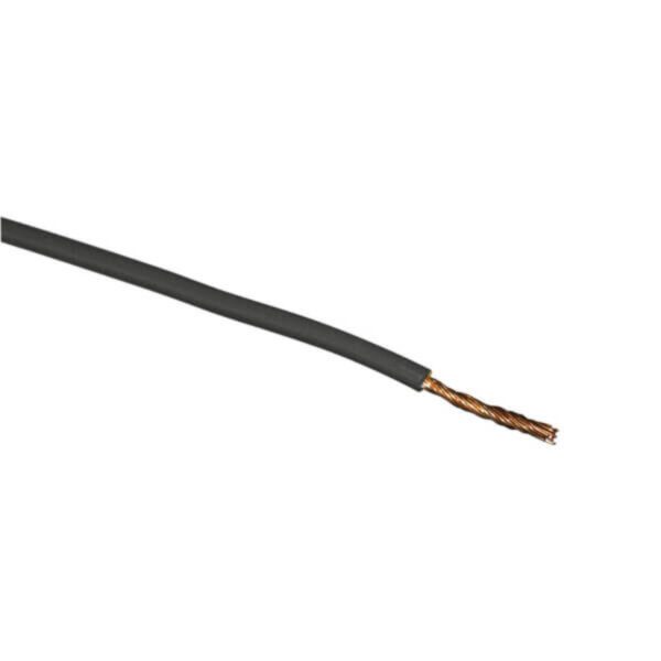 "10A Black Single Core Cable Roll - 500M - Trailparts ECA3-500B"