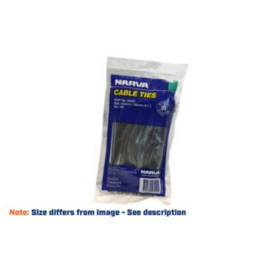 "100 Pack of 100mm Length Trailparts Cable Ties - Durable & Reusable Fastening Solution"