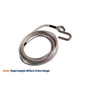 "Heavy Duty Synthetic Rope 6-10m 12mm Hook - Trailparts"