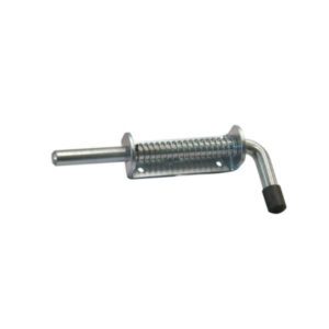 "Heavy Duty 16mm Black Handle Spring Bolt - Trailparts"