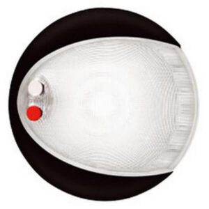 "Hella Euroled Series Touch Dual Colour Interior Lamp - Black Cover: Illuminate Your Interior with Style"