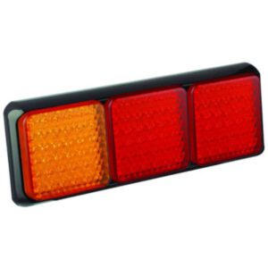 "LED Autolamps 80Barrm Stop/Tail/Indicator Triple Combination Lamp – Multivolt | Bright, Durable & Multivoltage"