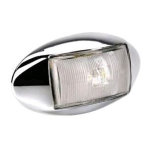 "Narva 91414C 10-33V L.E.D Front End Outline Marker Lamp (White) - Brighten Your Vehicle's Exterior!"