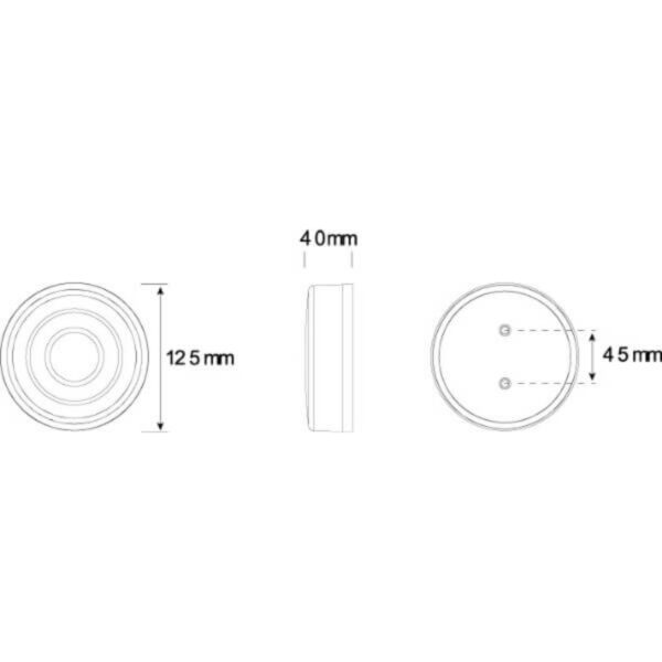 "Maximize Visibility with LED Autolamps Maxilamp1Xc Stop/Tail/Indicator/Reflector"