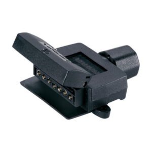 Narva 82044Bl 7 Pin Flat Quickfit Trailer Socket With Reed Switch - Durable & Reliable Electrical Connector