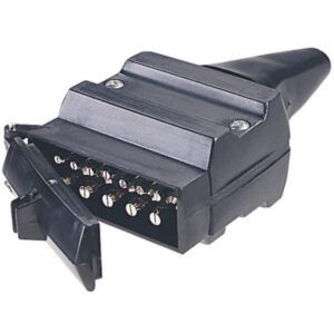 "Narva 82171Bl 12 Pin Flat Male Plug Connector - High Quality Connectivity Solutions"