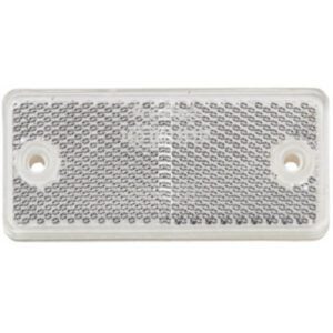 "Narva 84030Bl Clear Retro Reflector 90 X 40mm - Dual Fixing Holes for Maximum Visibility"