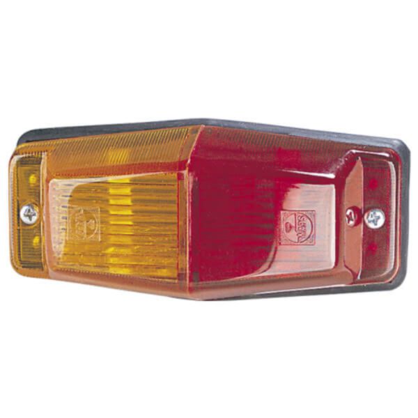 "Illuminate Your Vehicle with Narva 85750 Red/Amber Side Marker Lamp"