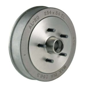 "Ford Stud Pattern Alko Electric Hub Drum - Perfect for LM/Slimline Bearings"