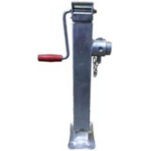 "Alko 70mm Square Landing Leg with Tube Mount - Secure Your Trailer Now!"