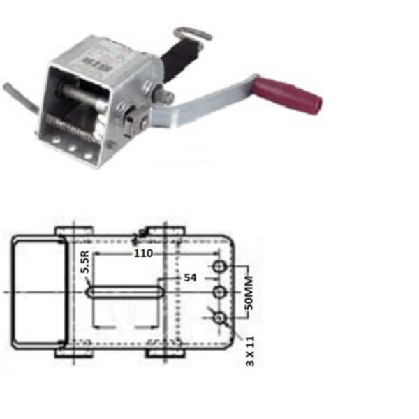 Alko 635003 Winch Premium Wpm500 Wire 3-1 1-1: Heavy-Duty Winching Power for Maximum Performance