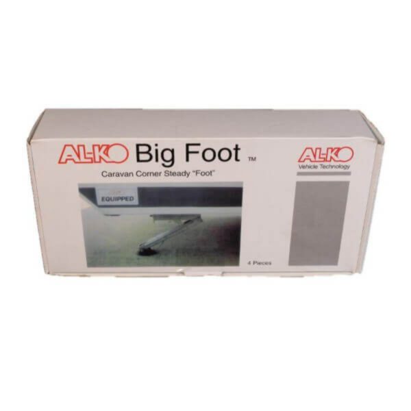 "Alko 655900 Big Foot Box Set of 4 with All Mounting Hardware - Complete Mounting Kit for Your Home"