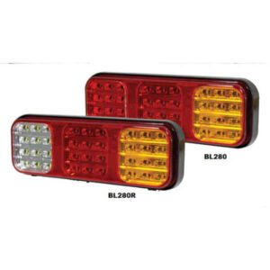 "284mm Multivolt LED Stop/Tail/Indicator Lamp for CM Trailers - Bright & Durable"