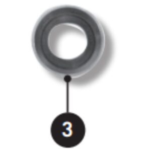 1500Kg 3 Lip Pr6641 Hub Seal for CM Trailers - Shop Now!