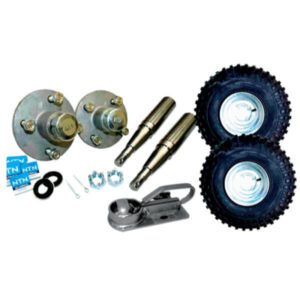 "Cm Trailers ATV Trailer Kit: 4C740 Ag Coupling for Maximum Durability"