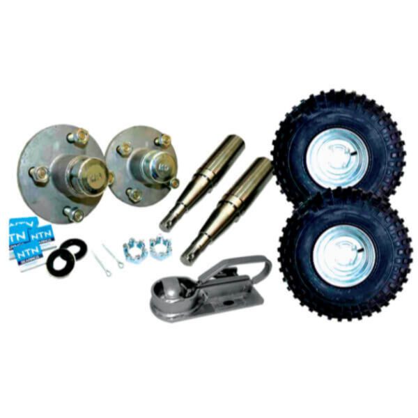 "Cm Trailers ATV Trailer Kit: 4C740 Ag Coupling for Maximum Durability"